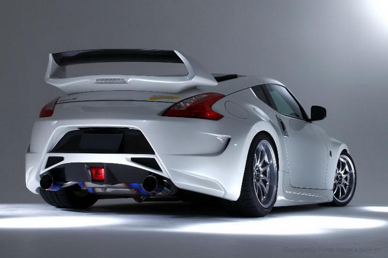 2009-2016 Nissan 370Z Z34 Amuse Style Rear Bumper W/ Diffuser(Option In Carbon Diffuser) Accessories