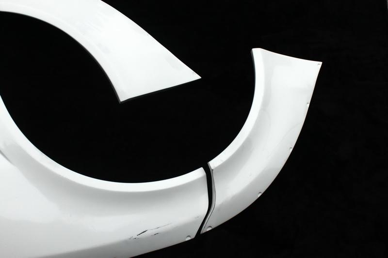 2011-2014 Subaru Impreza Gvb Sti Vs Wide Body Ver. Rear Fender Set Accessories