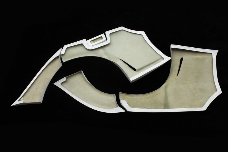 2011-2014 Subaru Impreza Gvb Sti Vs Wide Body Ver. Rear Fender Set Accessories