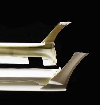 2008-2014 Subaru Impreza Gvb Grb Sti Vs Wide Body Ver. Side Air Panel Accessories