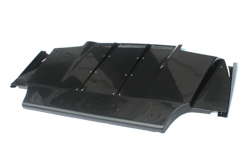 2011-2014 Subaru Impreza Gvb Sti Vs Rear Diffuser W/o Side Fin Accessories