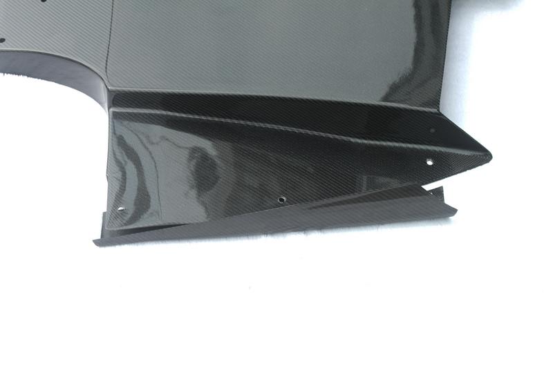 2011-2014 Subaru Impreza Gvb Sti Vs Rear Diffuser W/o Side Fin Accessories