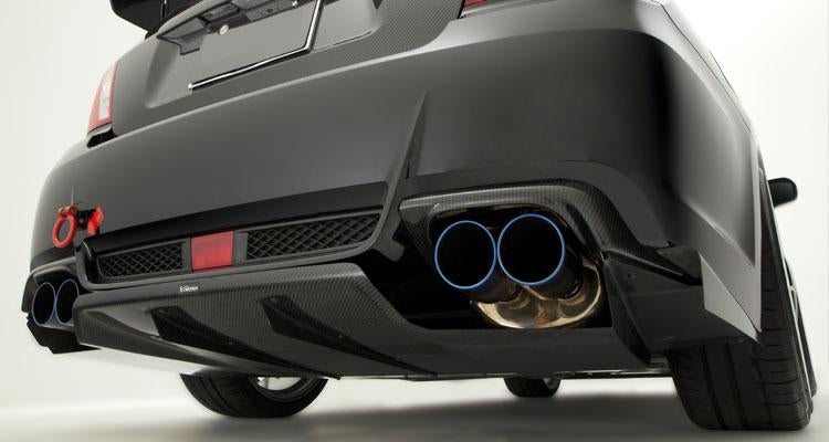 2011-2014 Subaru Impreza Wrx Sti Gvb Vs Wide Body Ver. Rear Diffuser Side Fin Accessories
