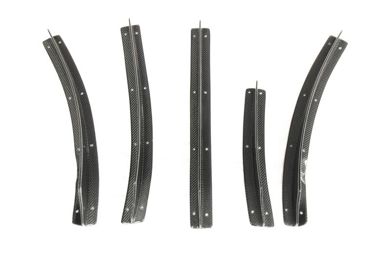 2011-2015 Nissan R35 Gtr Dba Design Style Rear Diffuser Fins (Also Fits R35175S) Accessories