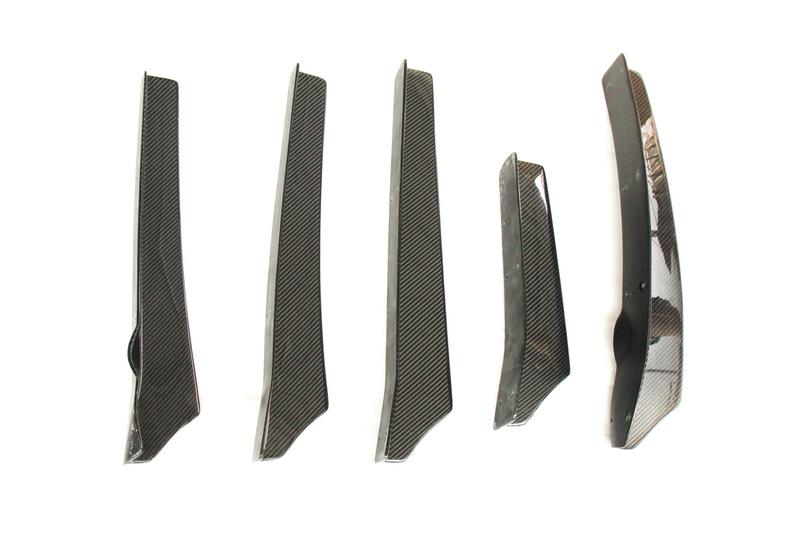 2011-2015 Nissan R35 Gtr Dba Design Style Rear Diffuser Fins (Also Fits R35175S) Accessories