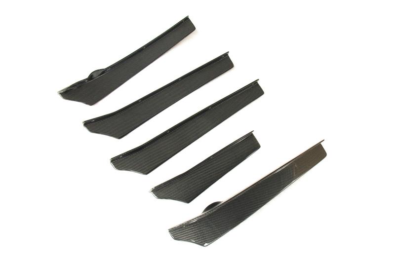 2011-2015 Nissan R35 Gtr Dba Design Style Rear Diffuser Fins (Also Fits R35175S) Accessories