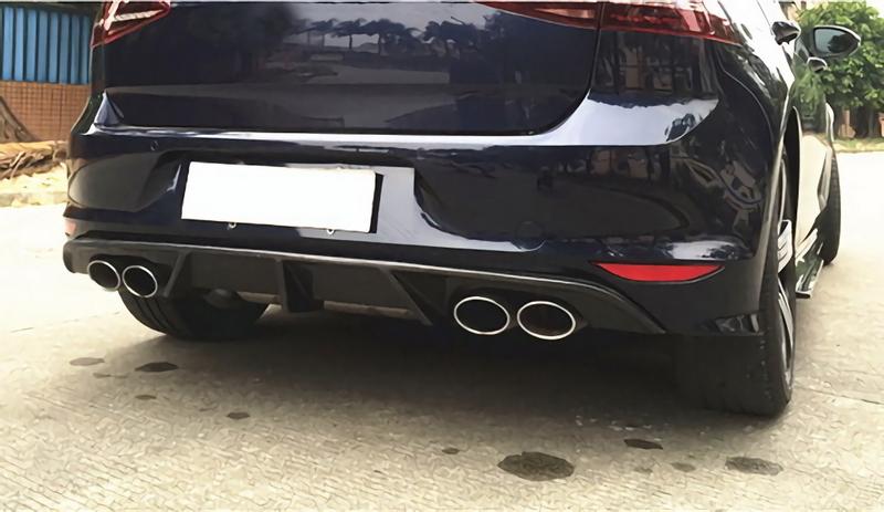 Golf 7 R Revo Style Rear Diffuser (Fit Only)