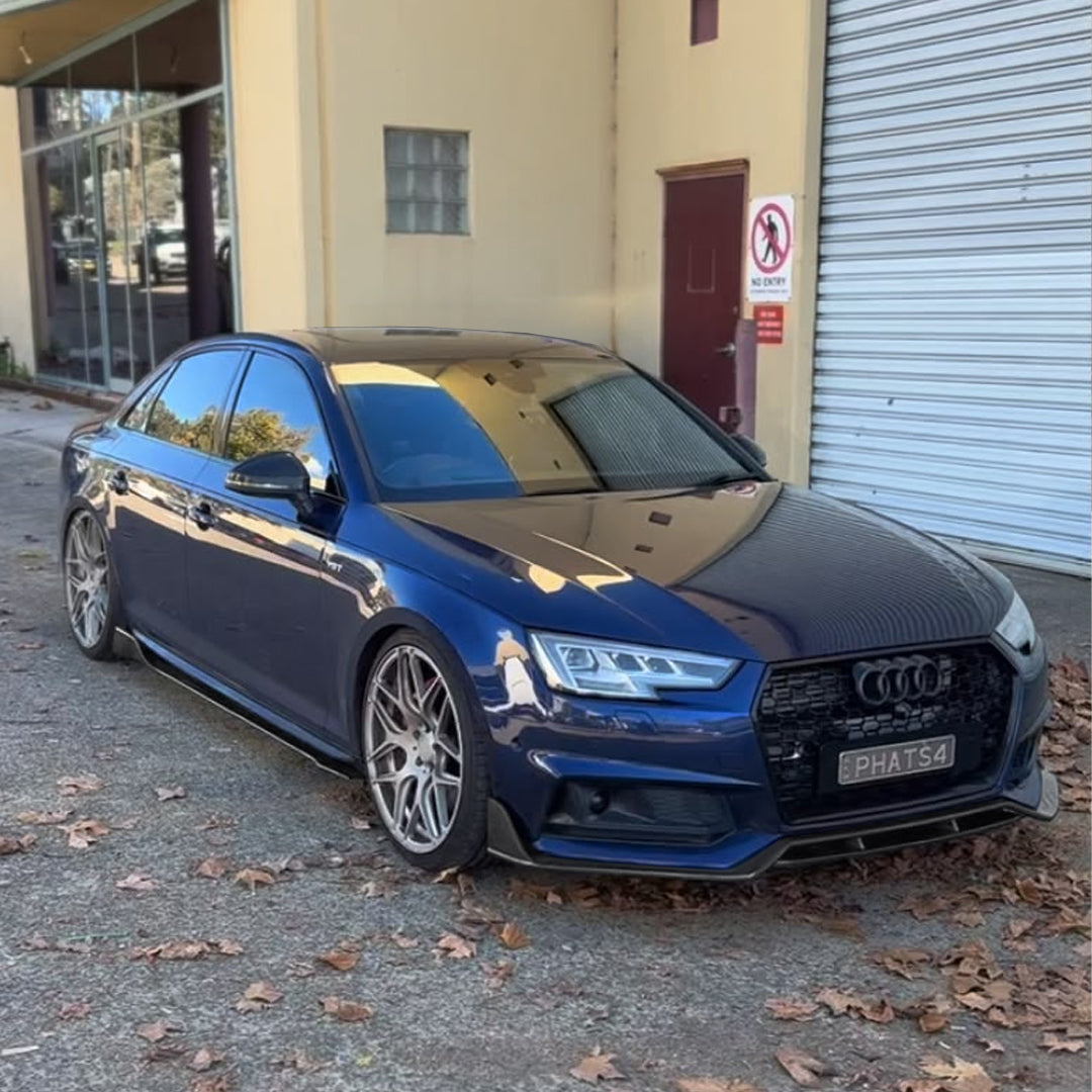 2017-2019 Audi S4 B9 Aero Style Carbon Fibre Front Lip