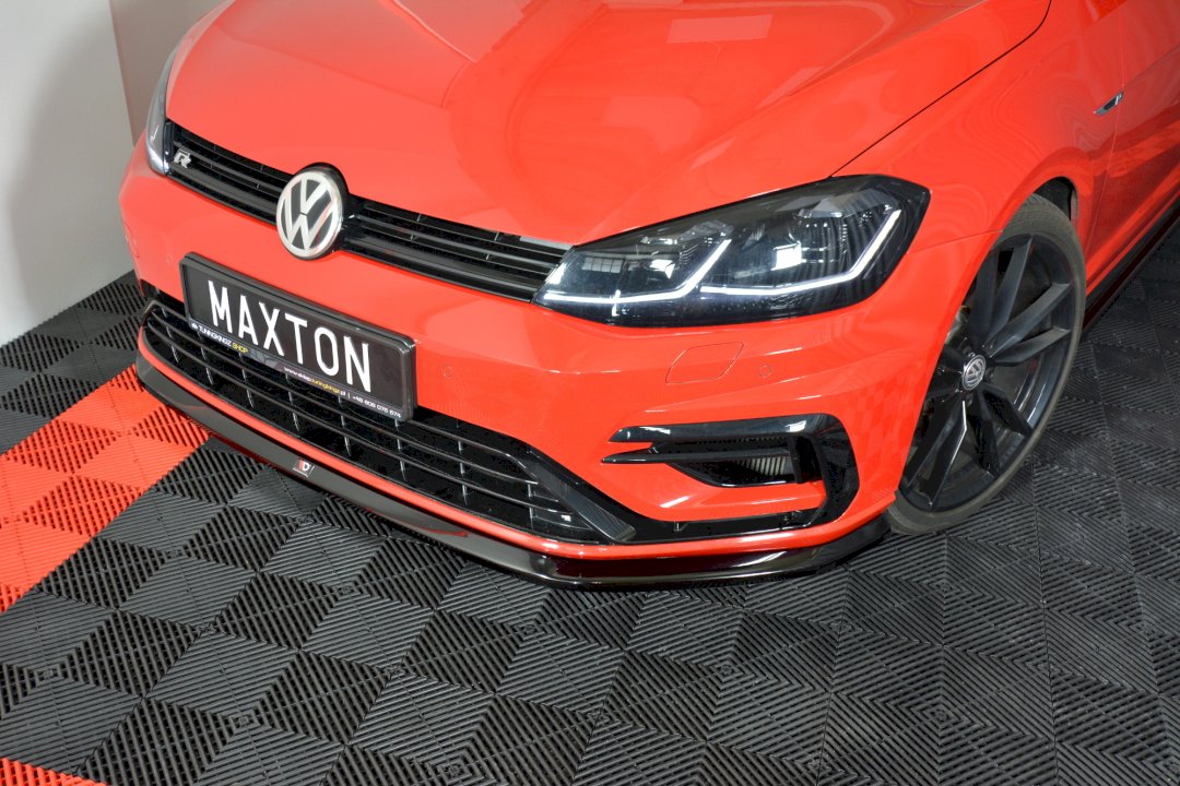 Front Splitter V.6 Vw Golf R 7.5 (2017-19)