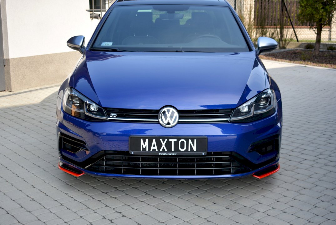 Front Splitter V.8 Vw Golf 7 R Facelift (2017-Up)