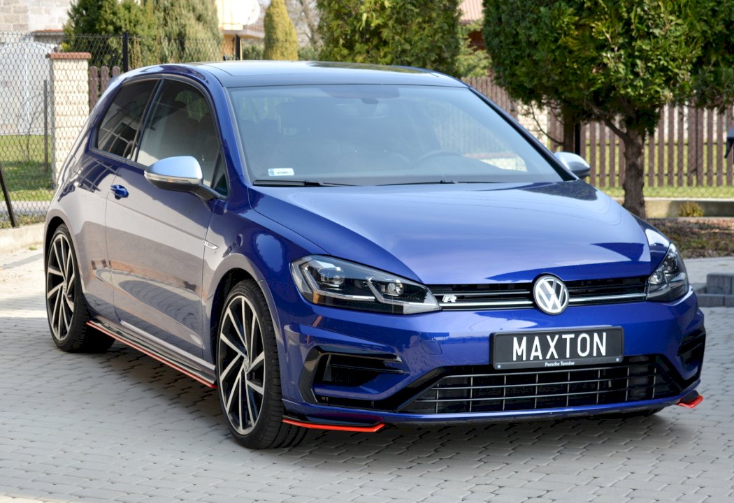 Front Splitter V.8 Vw Golf 7 R Facelift (2017-Up)