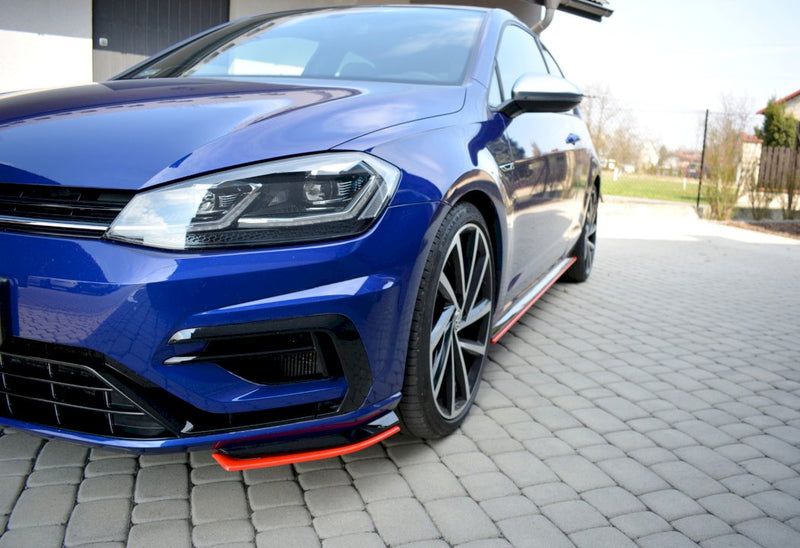 Front Splitter V.8 Vw Golf 7 R Facelift (2017-Up)