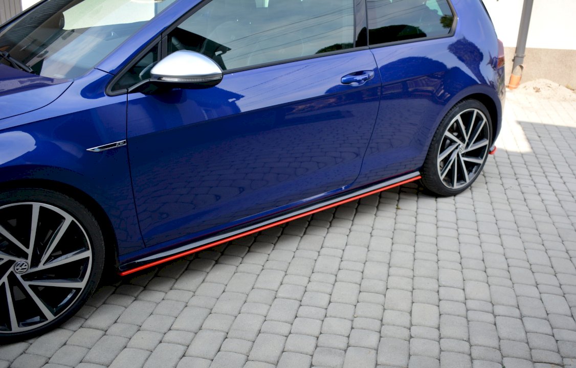 Side Skirts Diffusers V.2 Vw Golf 7 R Facelift (2017-Up)