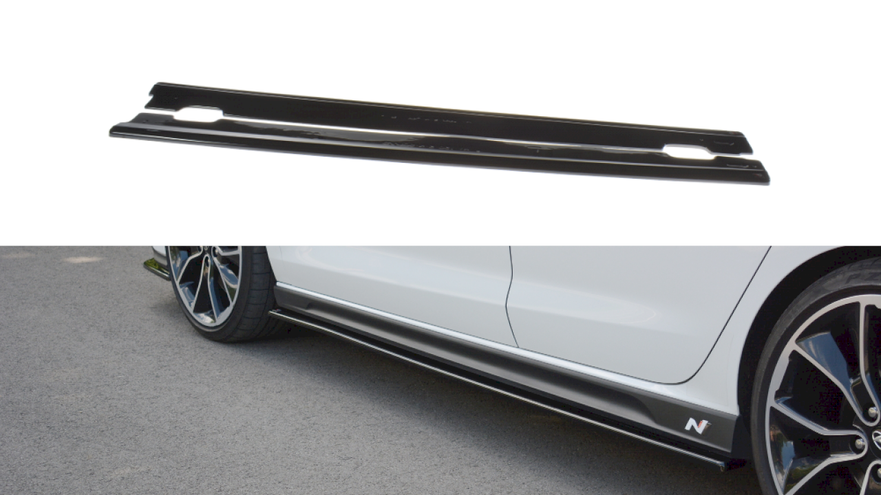 Side Skirts Diffusers Hyundai I30 Mk3 N