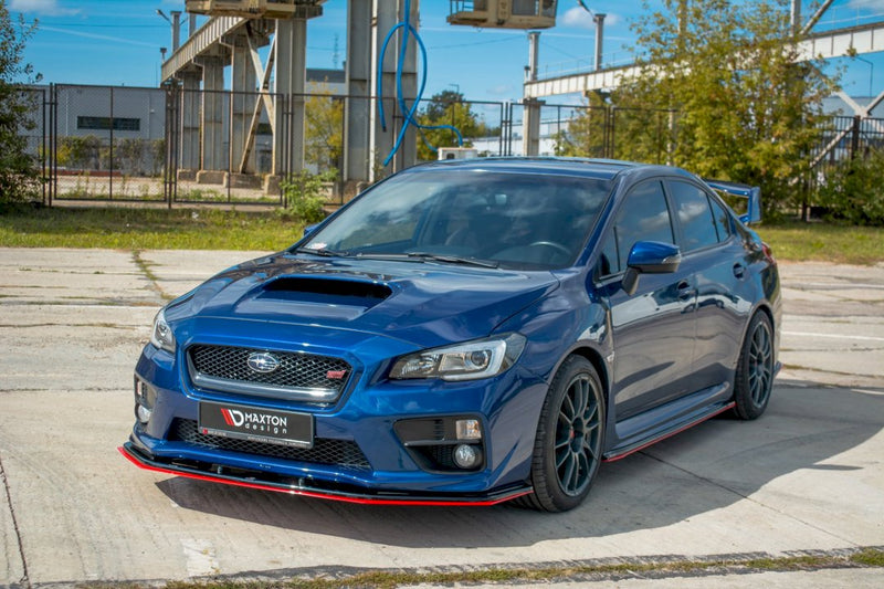 Front Splitter V.4 Subaru Wrx Sti