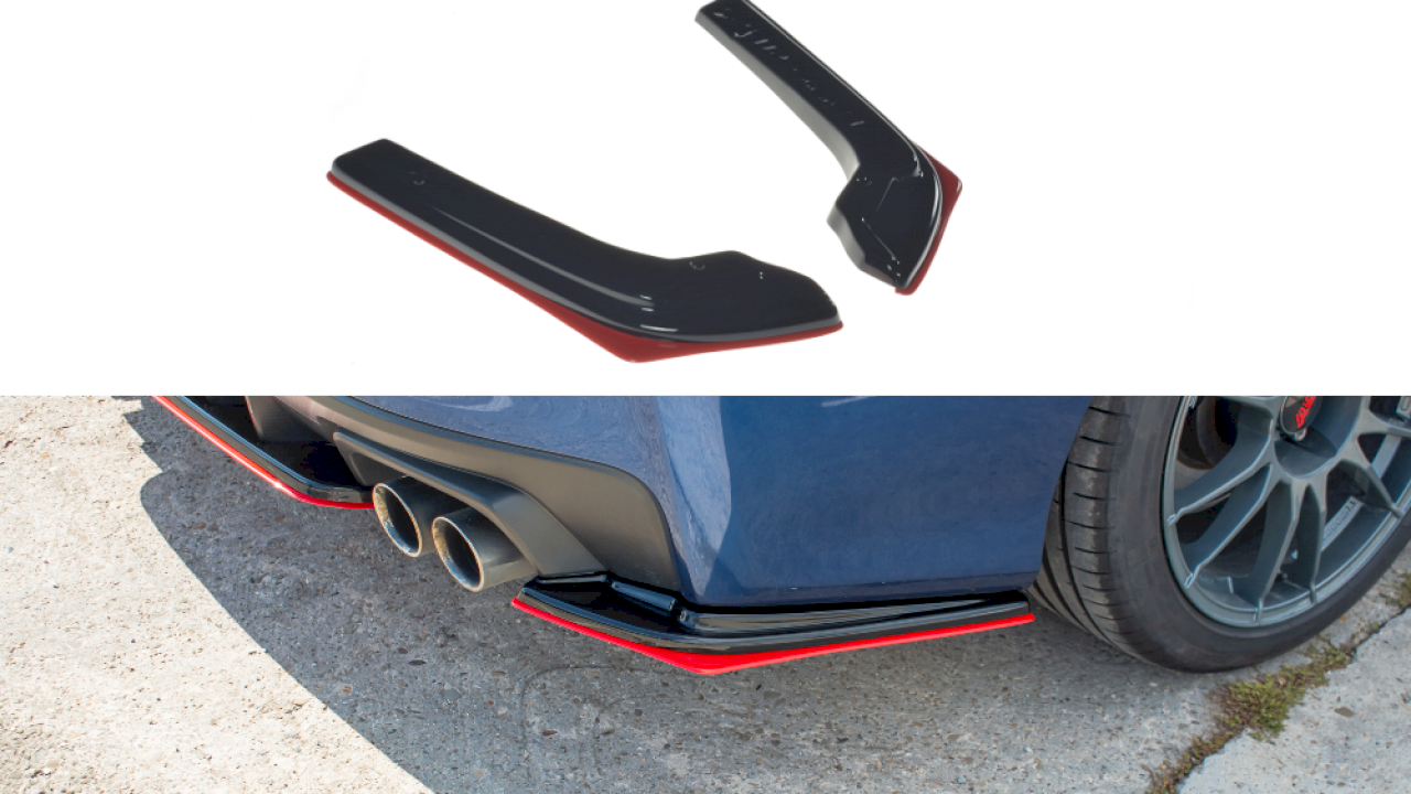 Rear Side Splitters V.2 Subaru Wrx Sti