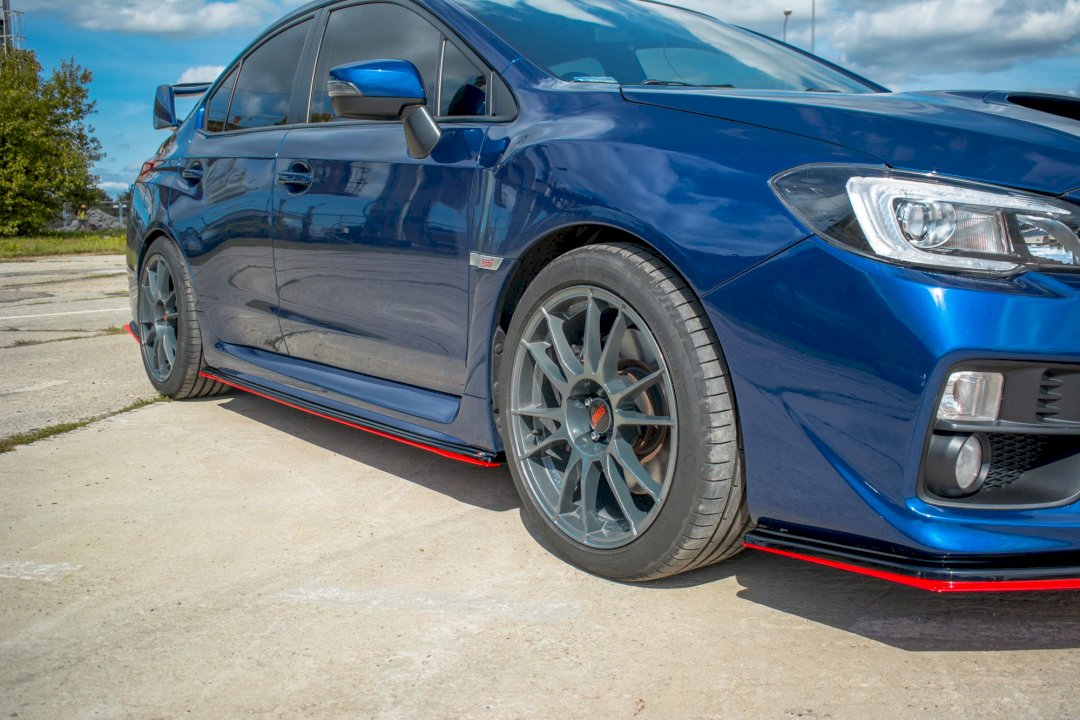 Side Skirts Diffusers V.2 Subaru Wrx Sti