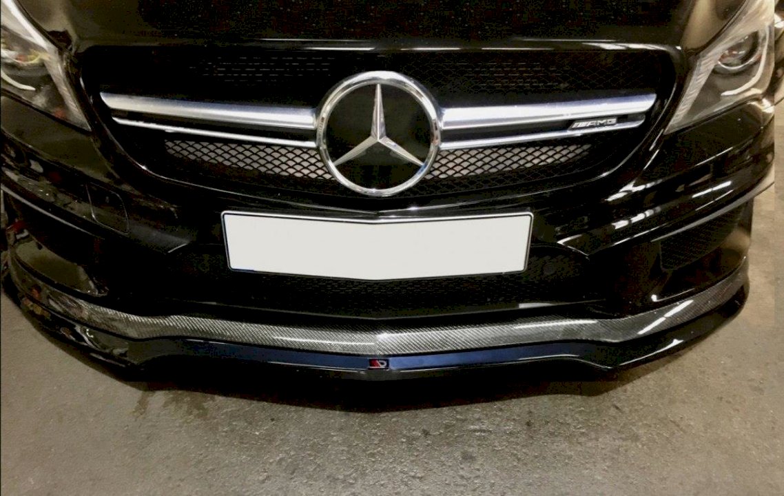 Front Splitter V.1 Mercedes Cla 45 Amg C117 (Pre-Facelift)