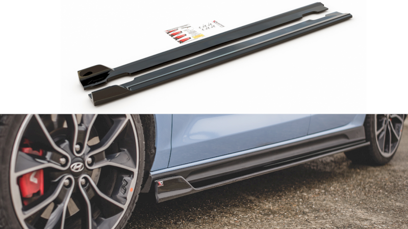 Side Skirts Diffusers V.5 Hyundai I30 N Mk3 Hatchback/ Fastback (2017-)