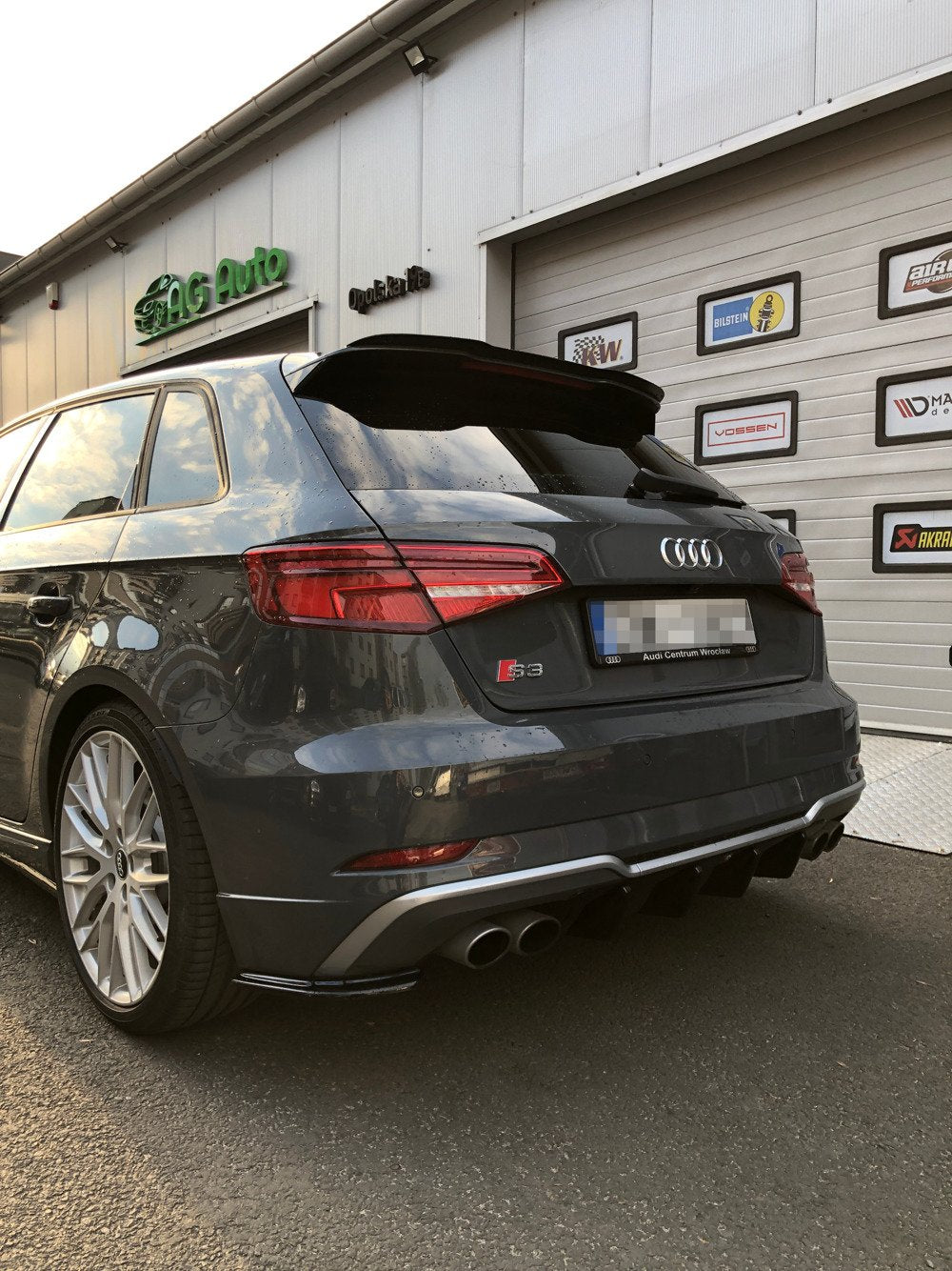 Maxton Design Rear Side Splitters Audi S3 8V Facelift Sportback (2017-2020)