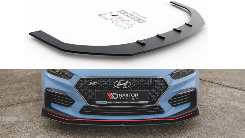 Maxton Racing Front Splitter Hyundai I30 N Mk3 Hatchback/ Fastback (2017-)