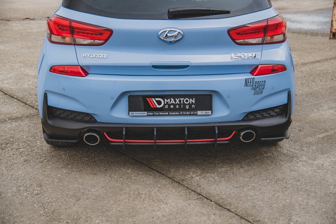 Maxton Racing Rear Diffuser V2 Hyundai I30 N Mk3 Hatchback (2017-)