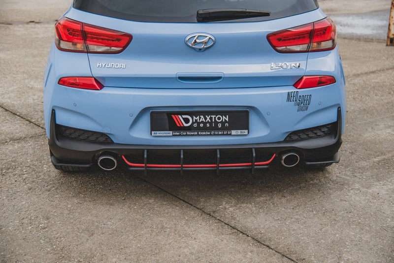 Maxton Racing Rear Diffuser V2 Hyundai I30 N Mk3 Hatchback (2017-)