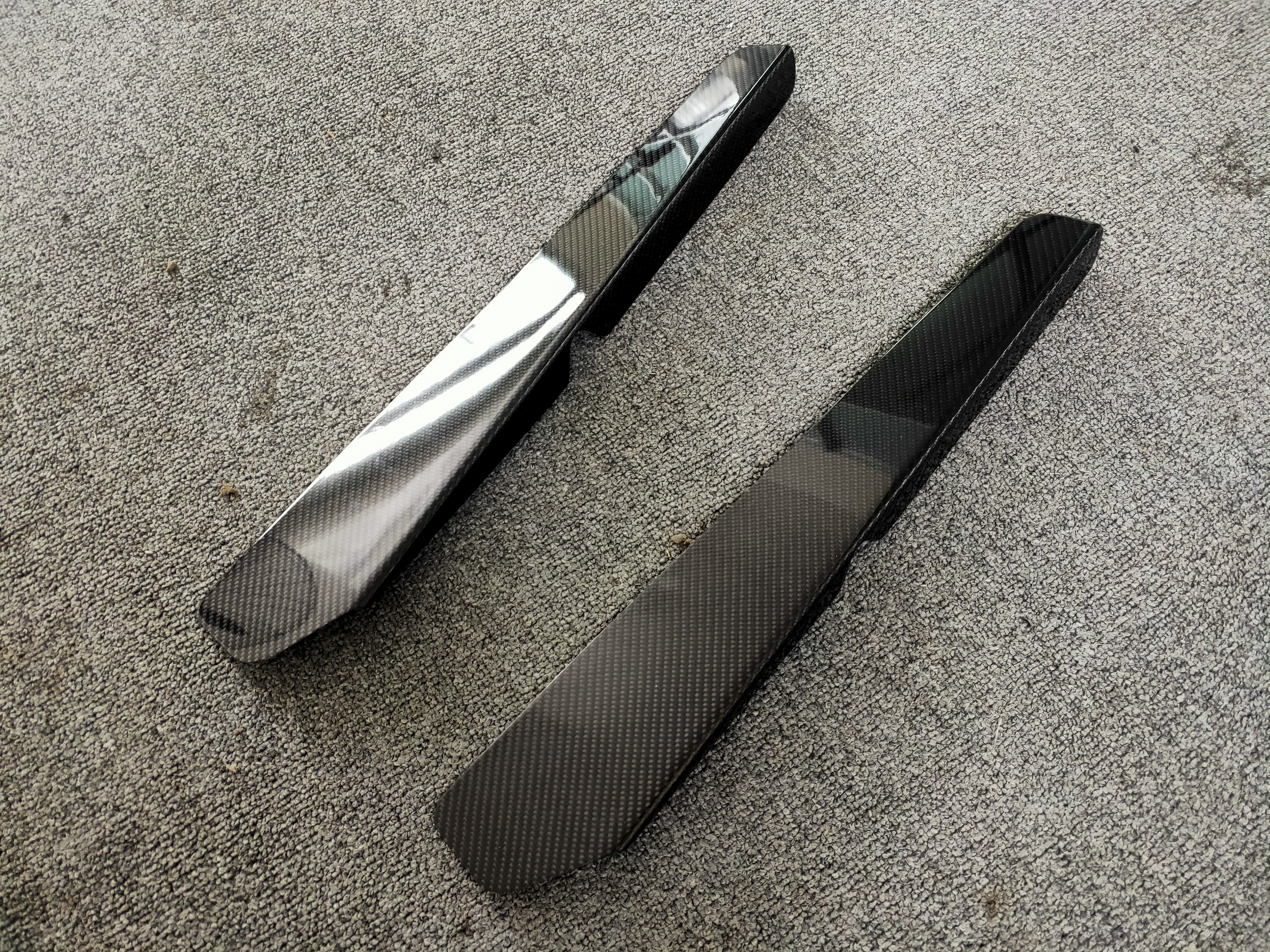 12- R35 Gtr Ars Style Rear Diffuser Fins 8Pcs