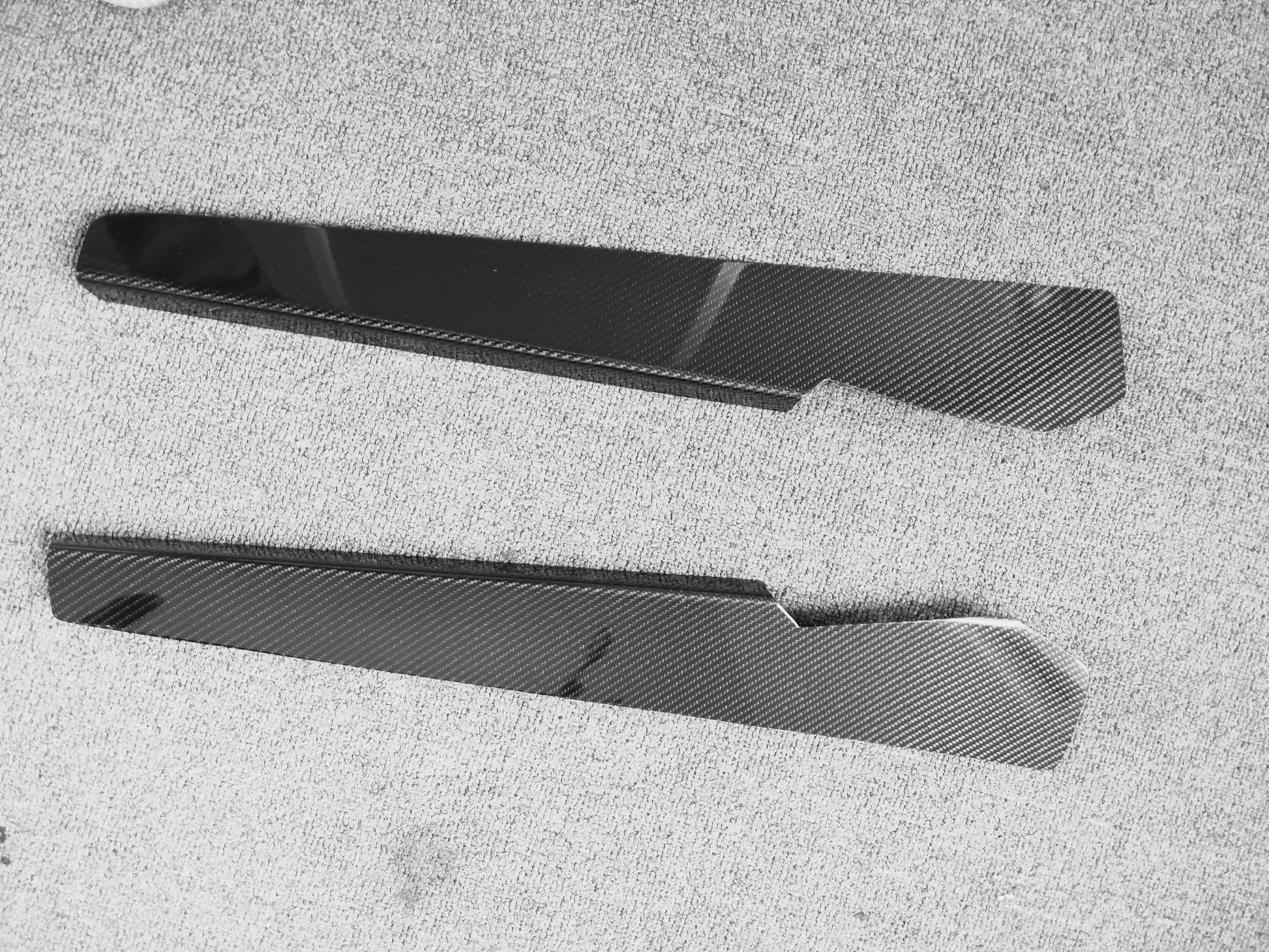 12- R35 Gtr Ars Style Rear Diffuser Fins 8Pcs