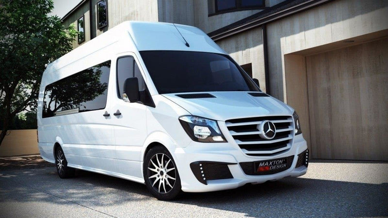 Maxton Design Front Bumper Mercedes Sprinter 2013-18 (+ Separate Grill)