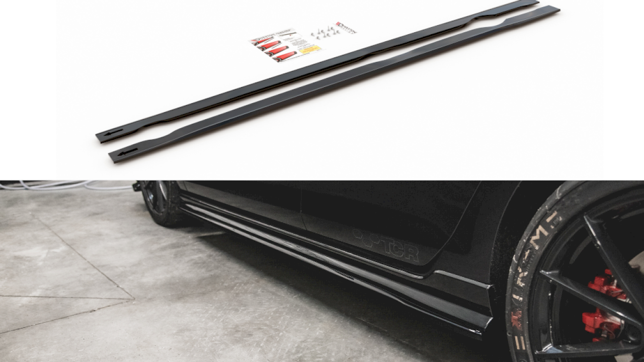 Side Skirts Splitters Vw Golf Mk7.5 Gti Tcr (2019)