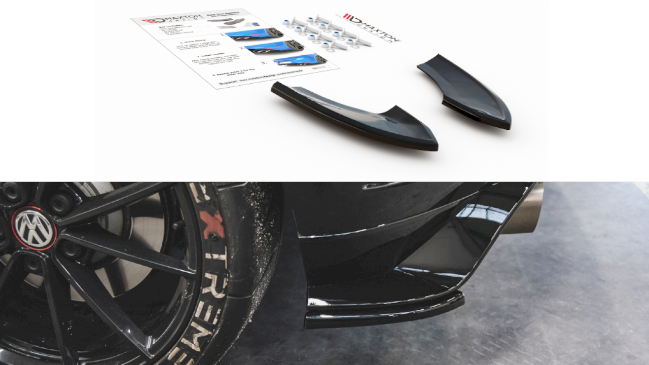 Rear Side Splitters Vw Golf Mk7.5 Gti Tcr (2019)