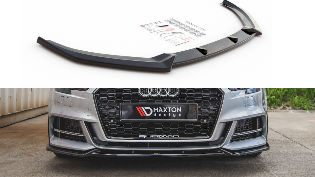 Front Splitter V.3 Audi S3 8V Facelift (2016-2020)
