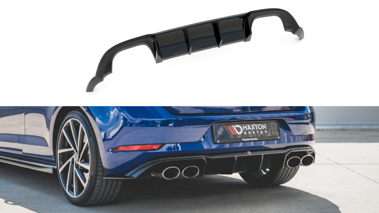 Rear Valance V.3 Vw Golf 7 R Facelift (2017-2019)