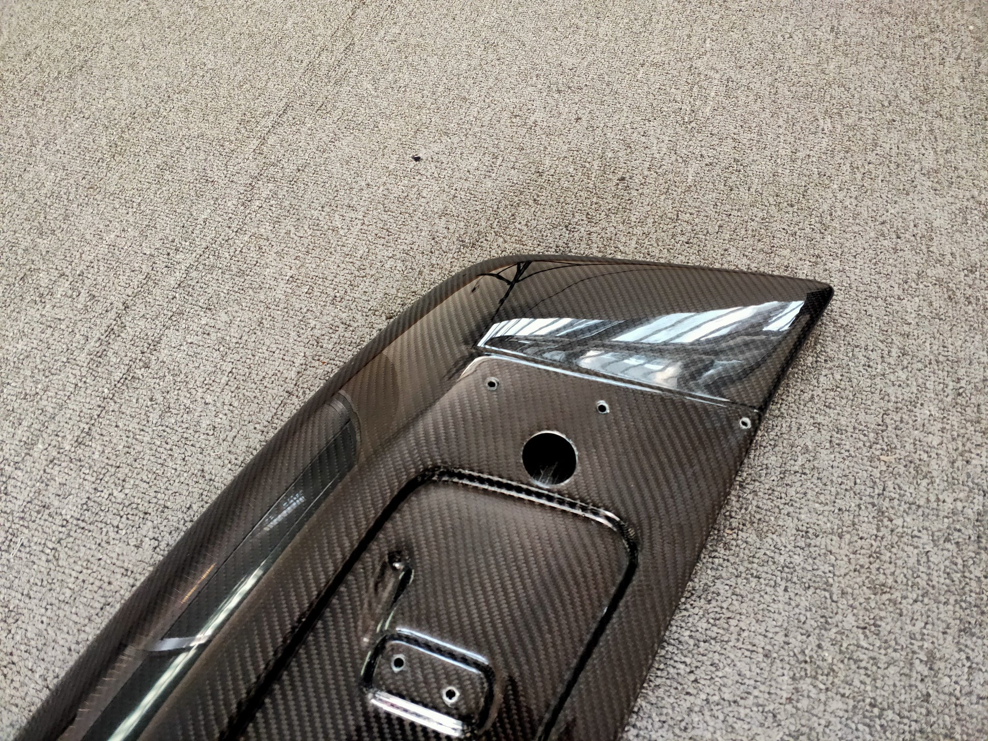 08- R35 Gtr Top Secret Style Trunk Wing (Flat Type)