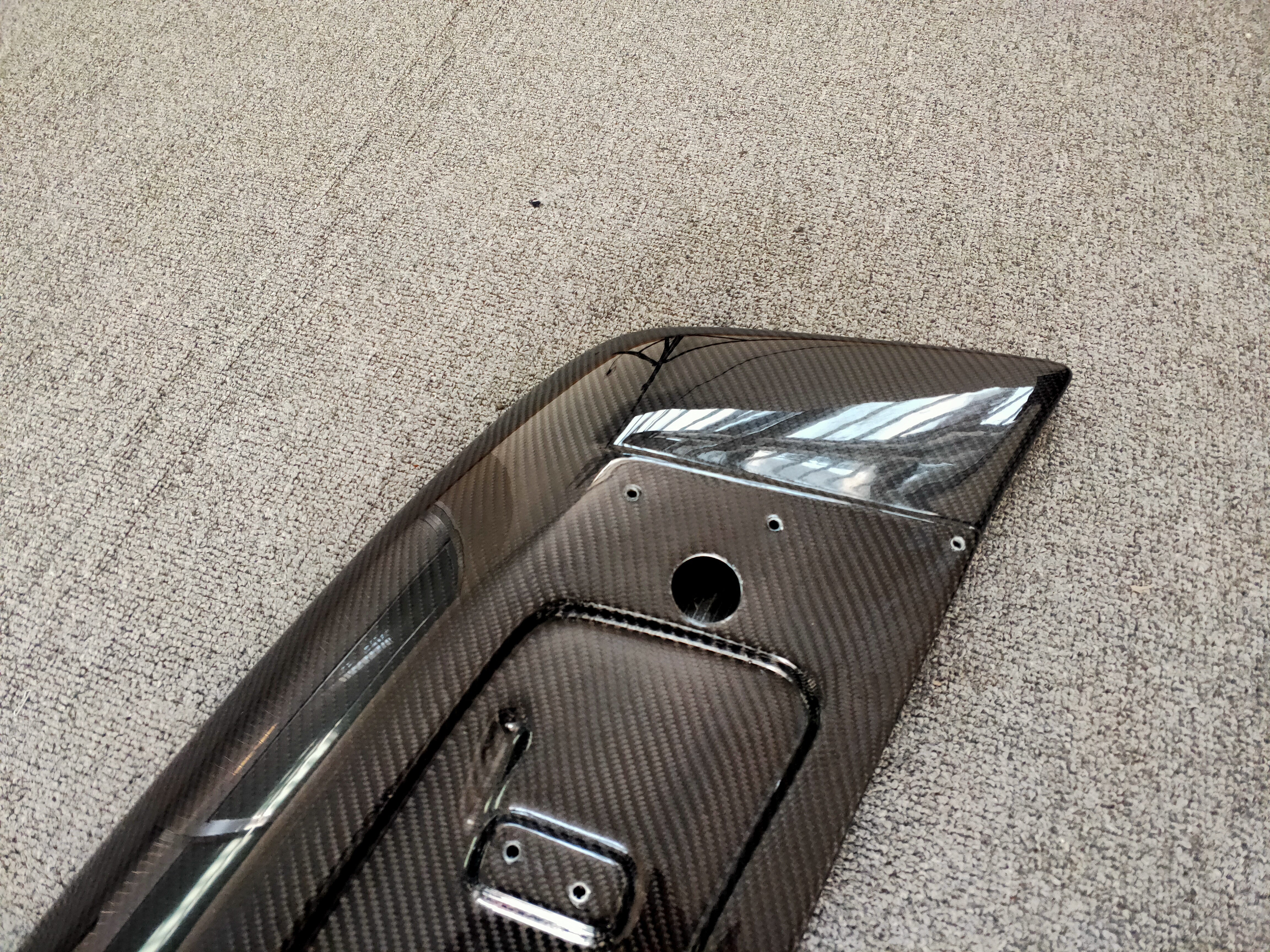 08- R35 Gtr Top Secret Style Trunk Wing (Flat Type)