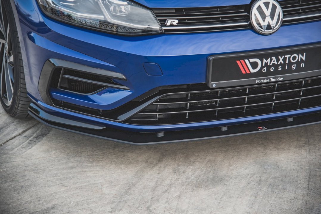 Maxton Racing Front Splitter Vw Golf 7 R Facelift (2017-2020)