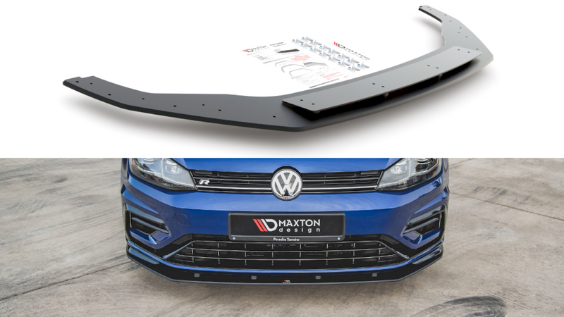 Maxton Racing Front Splitter Vw Golf 7 R Facelift (2017-2020)