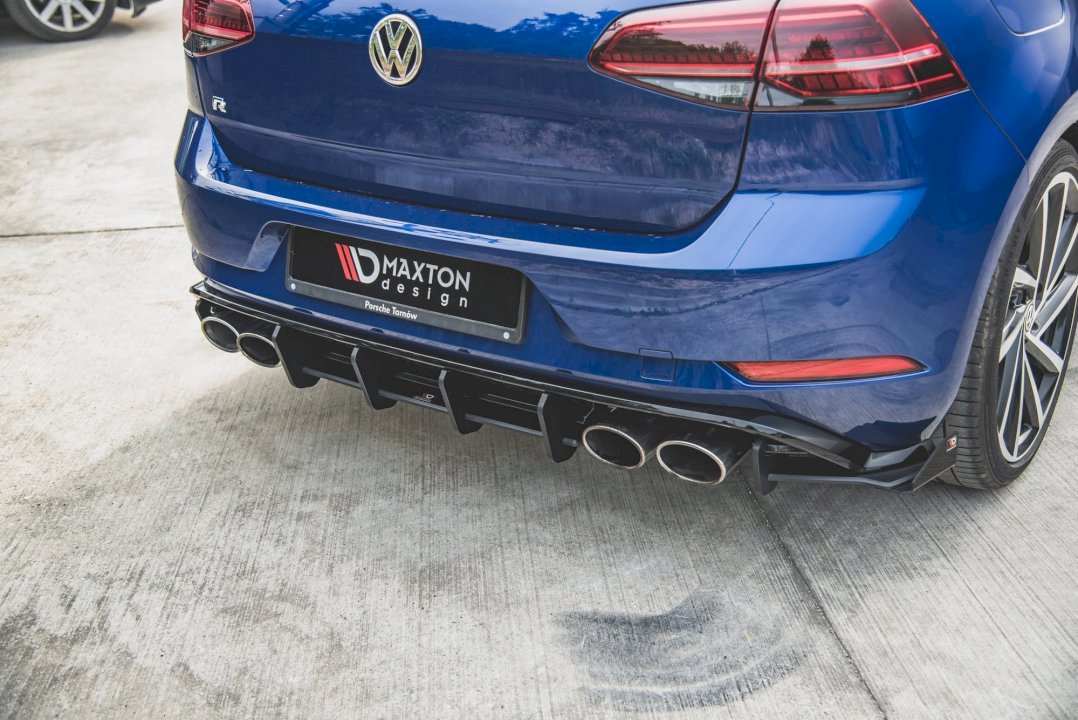 Maxton Racing Rear Diffuser Vw Golf 7 R Facelift (2017-2020)