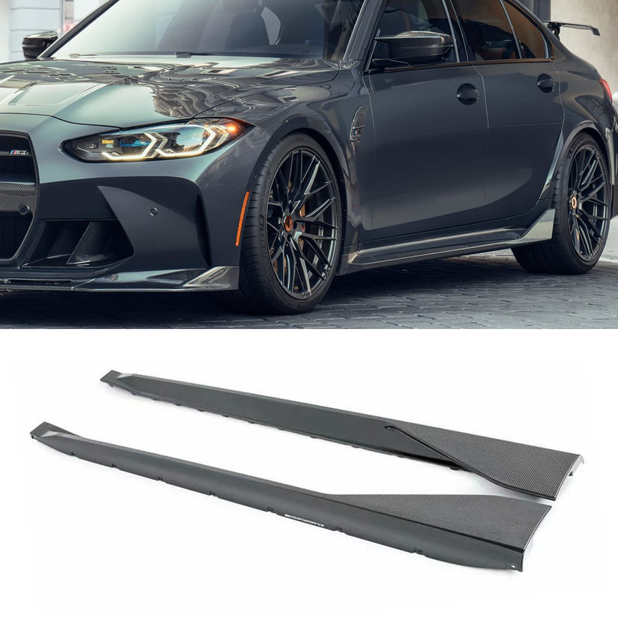 Vorsteiner Style Side Skirts For 2020+ BMW G80 M3 - Carbonetics