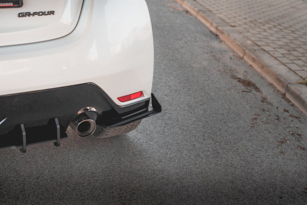 Racing Durability Rear Side Splitters (+Flaps) Toyota Gr Yaris Mk4 (2020-)