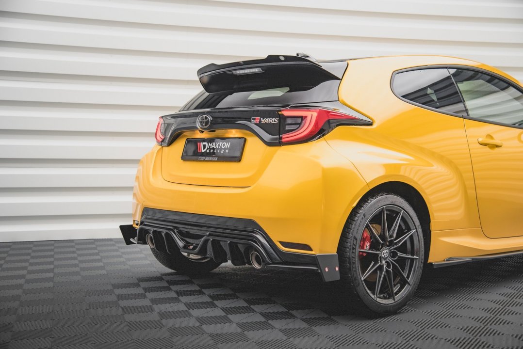 Rear Side Splitters (+Flaps) V4 Toyota Gr Yaris Mk4 (2020-)
