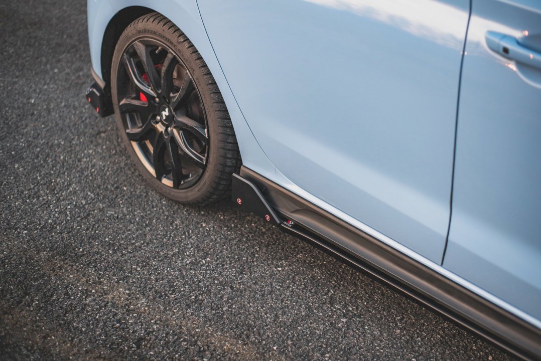 Side Skirts Diffusers (+Flaps) V5 Hyundai I30 N Mk3 Hatchback/fastback (2017-)