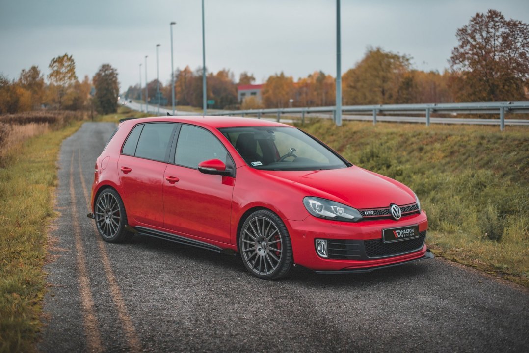 Racing Durability Side Skirts Diffusers (+Flaps) Vw Golf Gti Mk6 (2008-2012)