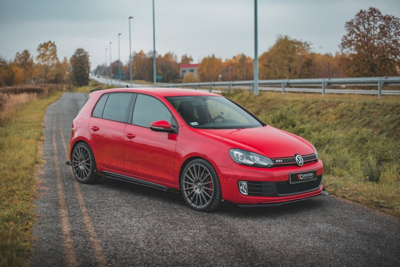 Racing Durability Side Skirts Diffusers (+Flaps) Vw Golf Gti Mk6 (2008-2012)