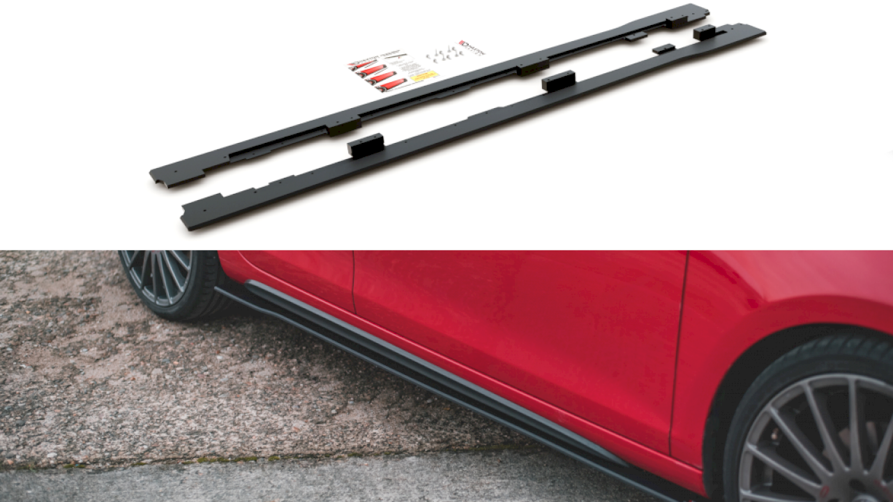 Racing Durability Side Skirts Diffusers Vw Golf Gti Mk6 (2008-2012)