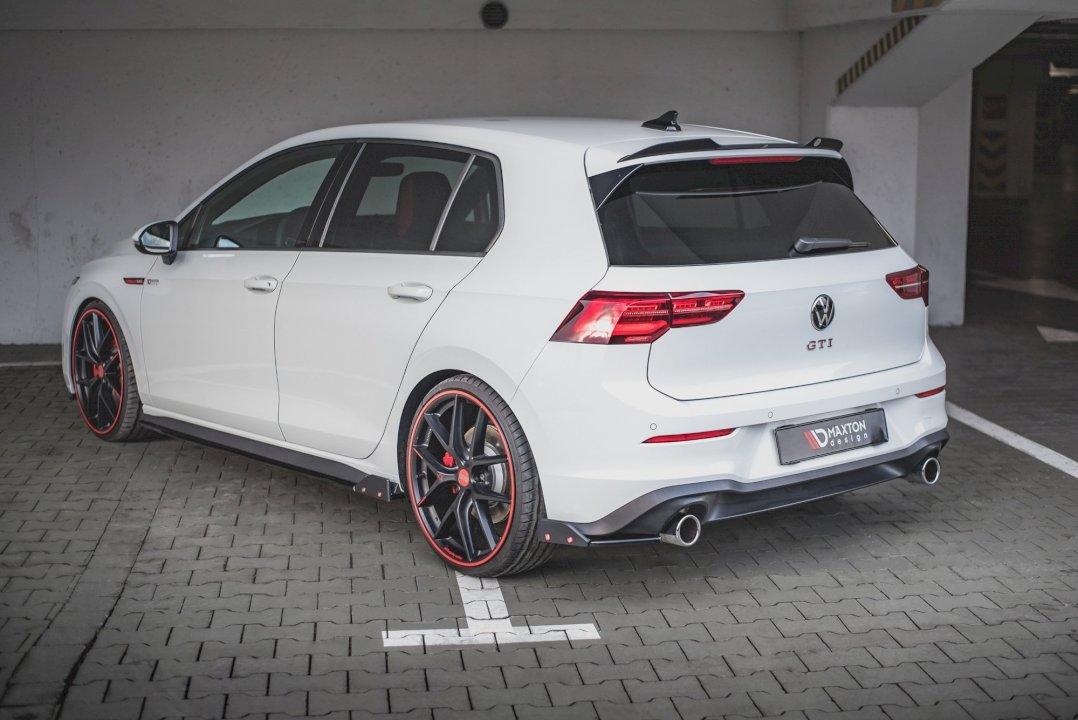 Rear Side Splitters (+Flaps) V2 Vw Golf 8 Gti (2020-)
