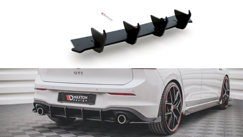 Racing Durability Rear Diffuser V1 Vw Golf 8 Gti (2020-)