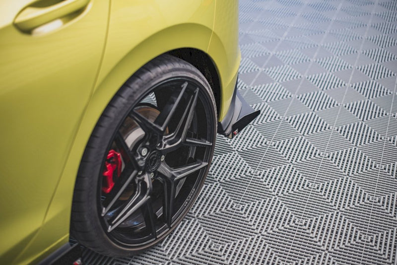 Racing Durability Rear Side Splitters (+Flaps) Vw Golf 8 Gti Clubsport (2020-)