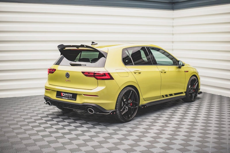 Rear Side Splitters (+Flaps) V1 Vw Golf 8 Gti Clubsport (2020-)